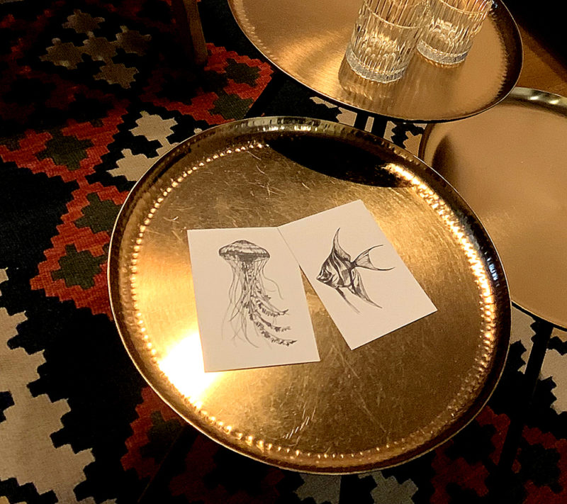 Postkarte Qualle – Bild 2